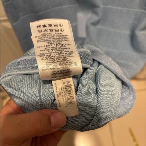 Hervé Léger Sheer Bustier Gown 🪷 - Picture 9 of 11